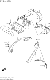 Pillion Rider Handle (An650l5 E33)