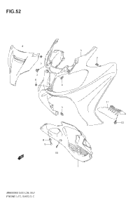 Front Leg Shield (An650ak6/Ak7)