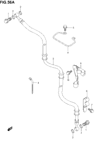 Front Brake Hose (An400k4/K5/K6)