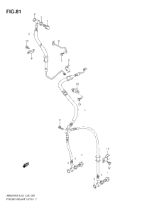 Front Brake Hose (An650ak6/Ak7/Ak8/Ak9)