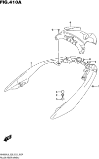 Pillion Rider Handle (An400al6 E33)
