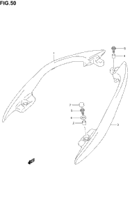 Pillion Rider Handle (Side)(Model K3)