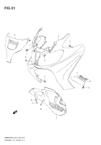 Front Leg Shield (An650k6/K7)