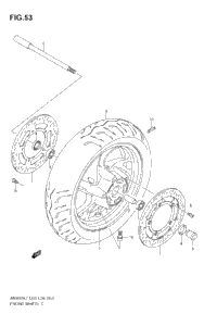 Front Wheel (An400k7/K8/K9)