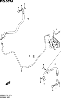 Rear Brake Hose