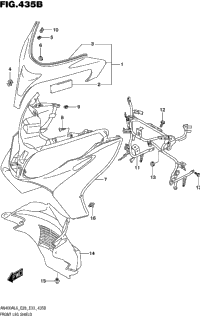 Front Leg Shield (An400zal6 E28)