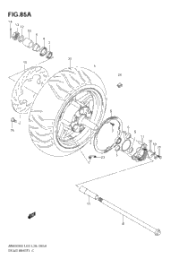 Rear Wheel (An650ak7)