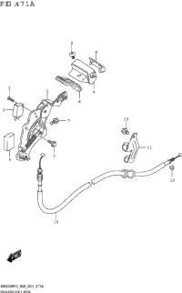 Brake Lock Lever