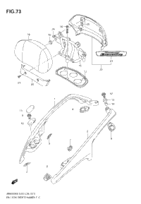 Pillion Rider Handle (An650ak6/Ak7/Ak8/Ak9)