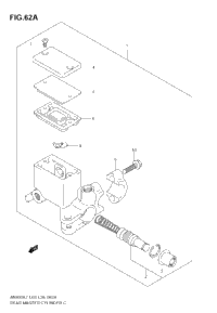 Rear Master Cylinder (Model K8/K9)