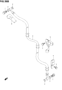 Front Brake Hose (An400sk5/Sk6)