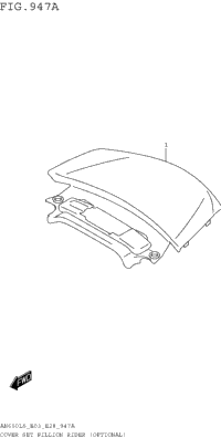 Cover Set Pillion Rider (Optional)