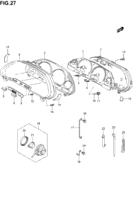 Speedometer (An400k3/K4/K5/K6)