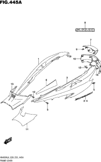 Frame Cover (An400al6 E33)