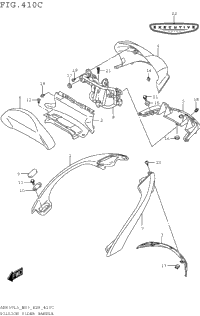 Pillion Rider Handle (An650zl5 E28)