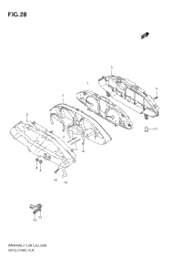 Speedometer (An400za L2 E28)