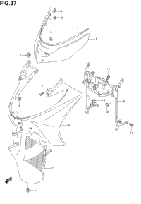 Front Leg Shield (Model K3/K4)