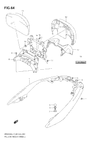 Pillion Rider Handle (An400za L2 E28)