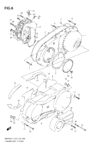 Crankcase Cover (Model K7/K8)