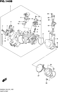 Throttle Body (An400zal6 E28)