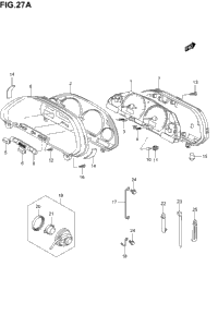 Speedometer (An400sk5/Sk6)
