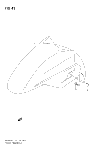 Front Fender (Model K7/K8)