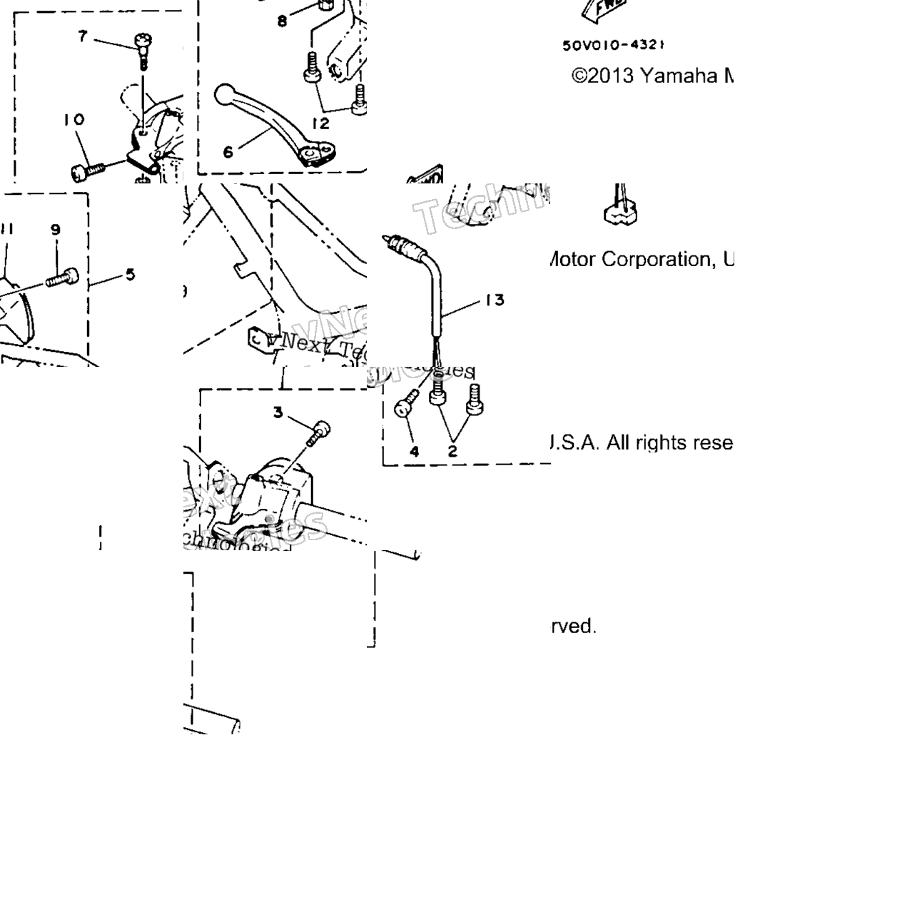 Handle Switch Lever
