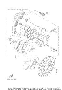 Front Brake Caliper
