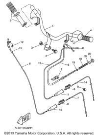 Steering Handle Cable