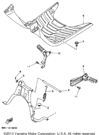 Stand Footrest