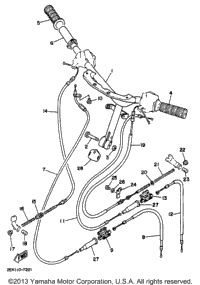 Steering Handle Cable
