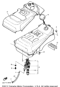 Fuel Tank Xc180l