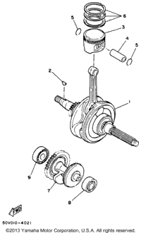 Crankshaft Piston