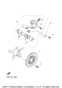 Front Brake Caliper