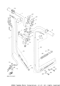 Steering Handle Cable