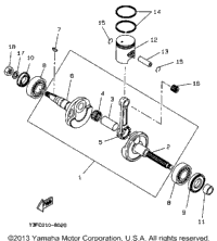 Crankshaft Piston