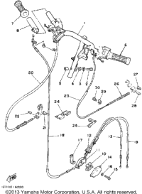 Handlebar - Cable