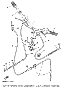 Steering Handle Cable