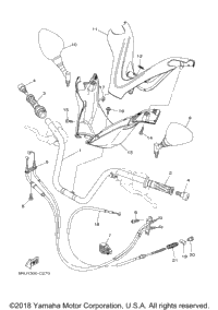 Steering Handle Cable