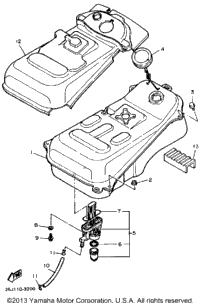 Fuel Tank Xc180k