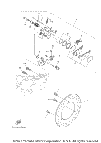 Rear Brake Caliper