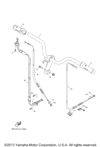 Steering Handle Cable