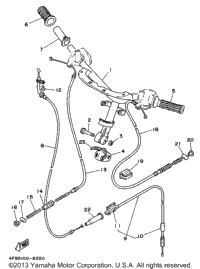 Steering Handle Cable