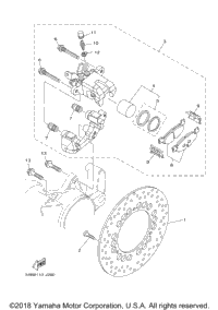 Rear Brake Caliper