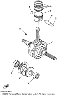 Crankshaft Piston