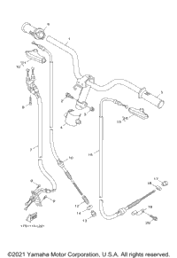 Steering Handle Cable