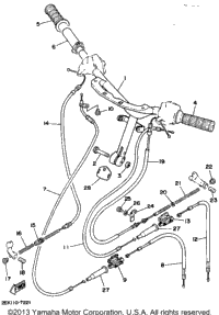 Handlebar - Cable