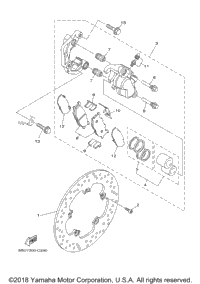 Front Brake Caliper