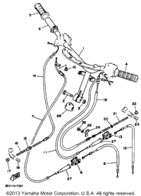 Handlebar - Cable