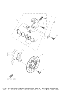 Front Brake Caliper